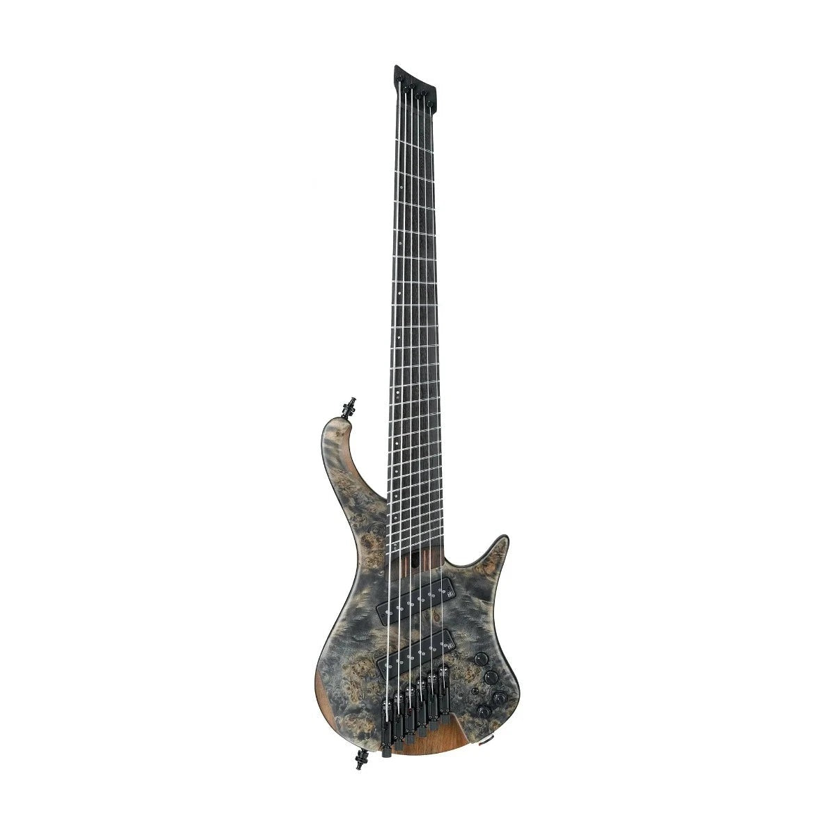 Đàn Guitar Bass 6 Dây Ibanez EHB1506MS, Black Ice Flat