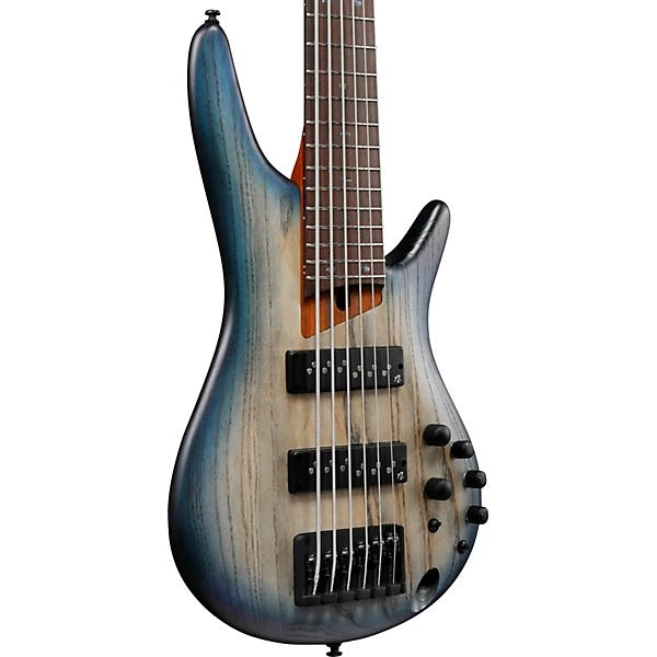 Đàn Guitar Bass 6 Dây Ibanez SR606E, Cosmic Blue Starburst Flat