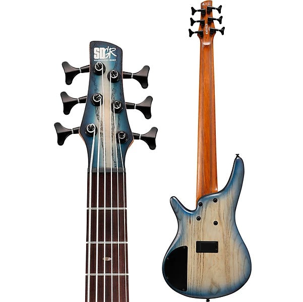 Đàn Guitar Bass 6 Dây Ibanez SR606E, Cosmic Blue Starburst Flat
