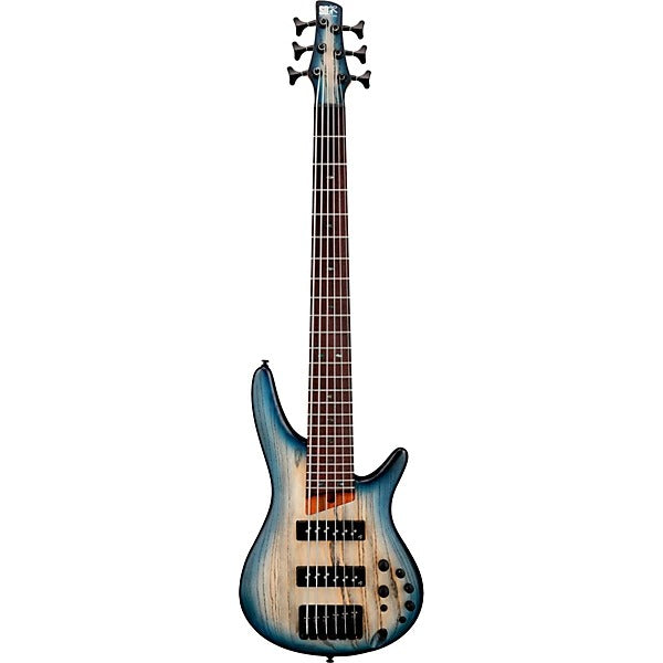Đàn Guitar Bass 6 Dây Ibanez SR606E, Cosmic Blue Starburst Flat