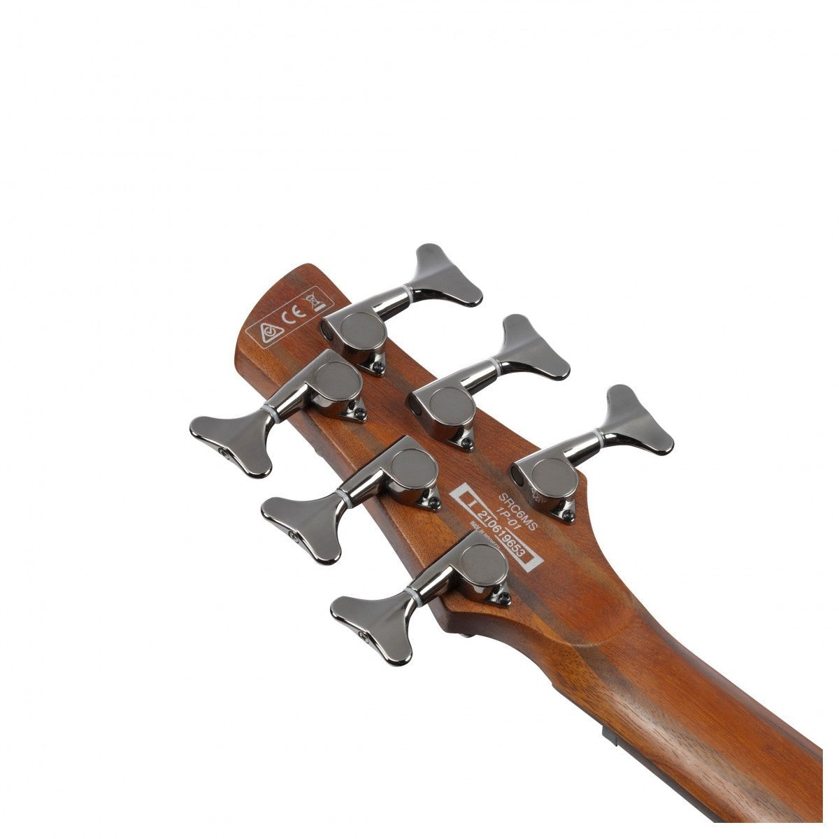 Đàn Guitar Bass 6 Dây Ibanez SRC6MS, Black Stained Burst Low Gloss