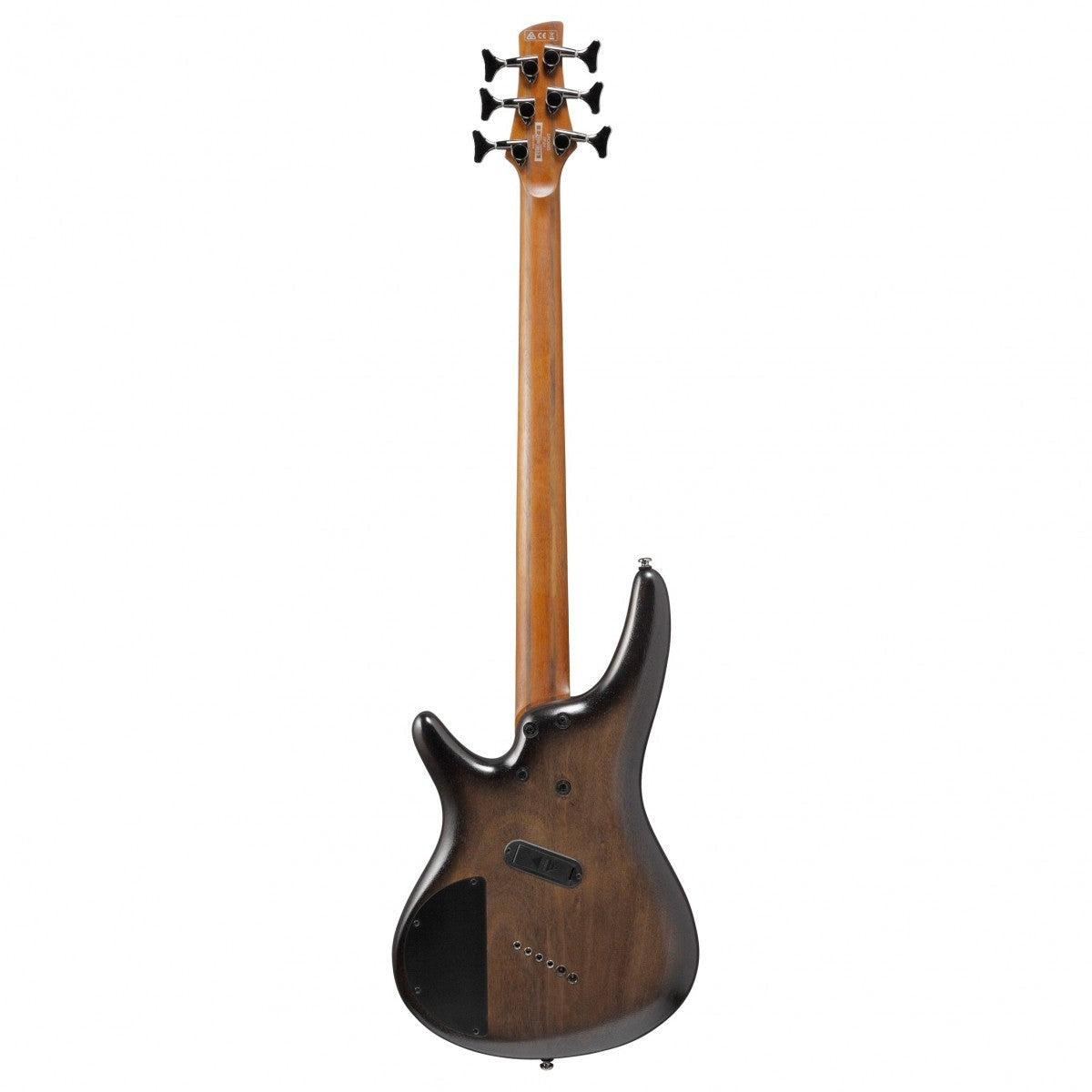 Đàn Guitar Bass 6 Dây Ibanez SRC6MS, Black Stained Burst Low Gloss