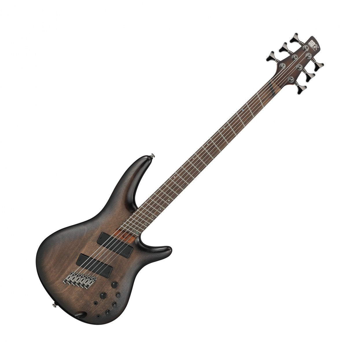 Đàn Guitar Bass 6 Dây Ibanez SRC6MS, Black Stained Burst Low Gloss