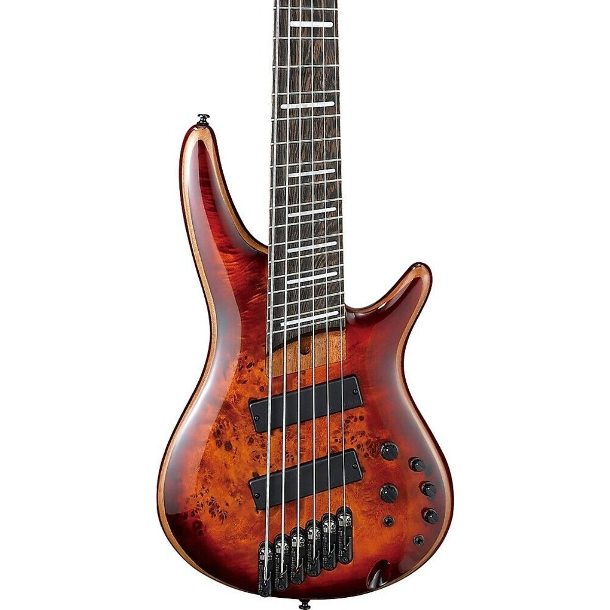 Đàn Guitar Bass 6 Dây Ibanez SRMS806, Brown Topaz Burst