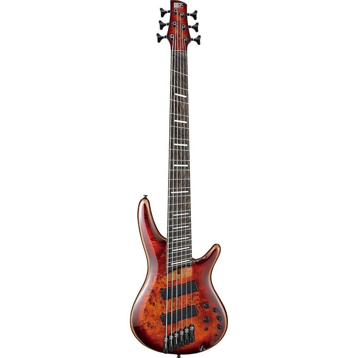 Đàn Guitar Bass 6 Dây Ibanez SRMS806, Brown Topaz Burst