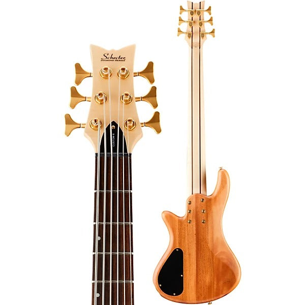 Đàn Guitar Bass 6 Dây Schecter Stiletto Custom 6, Satin Natural