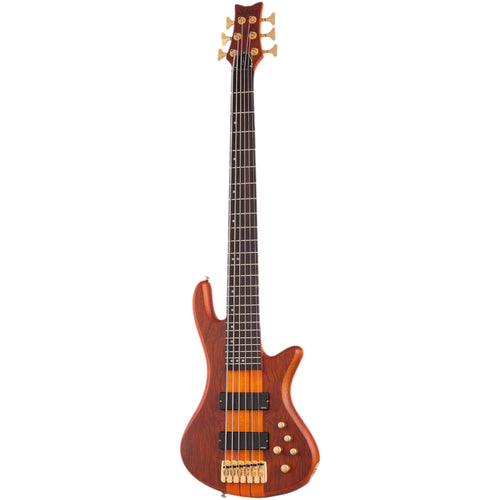 Đàn Guitar Bass 6 Dây Schecter Stiletto Studio 6, Honey Satin