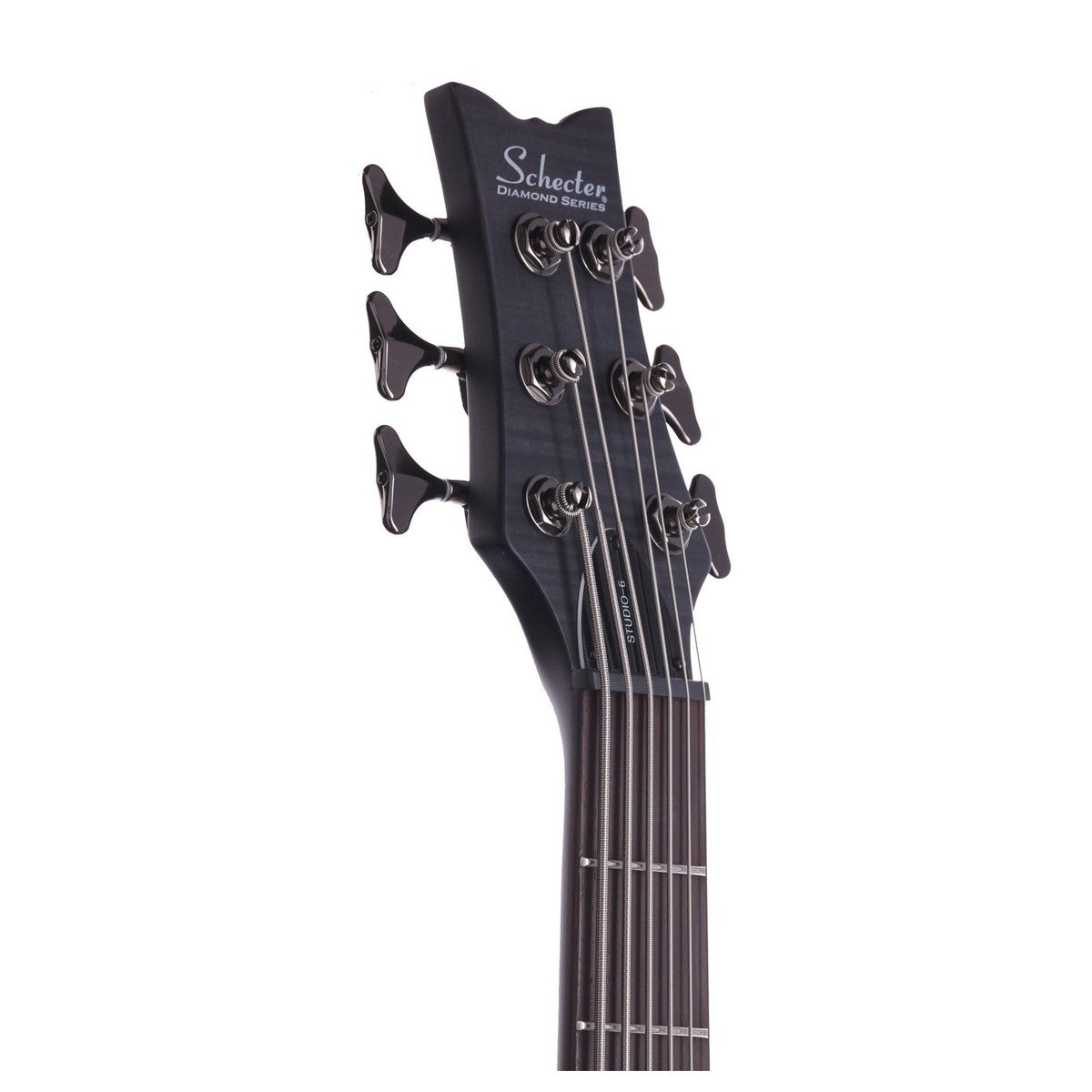 Đàn Guitar Bass 6 Dây Schecter Stiletto Studio 6, See Thru Black