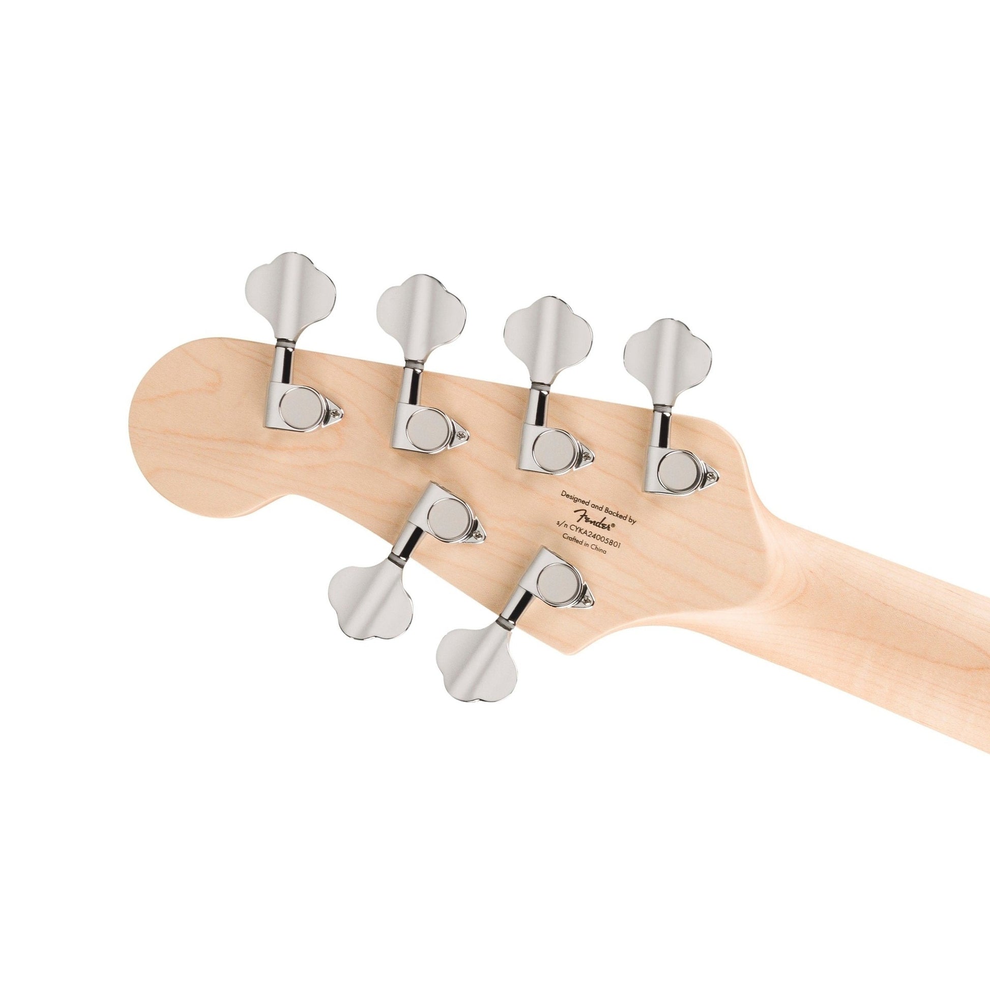 Đàn Guitar Bass 6 Dây Squier Affinity Jazz Bass VI, Indian Laurel Fingerboard, Black Metallic