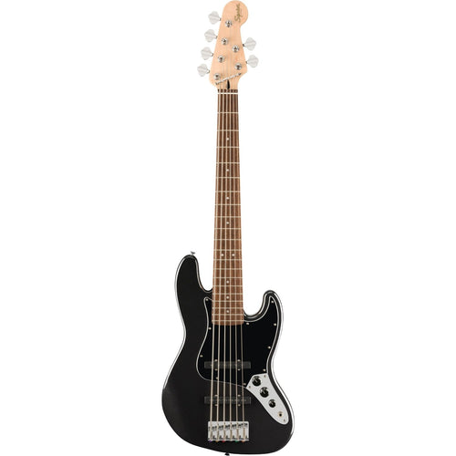 Đàn Guitar Bass 6 Dây Squier Affinity Jazz Bass VI, Indian Laurel Fingerboard, Black Metallic