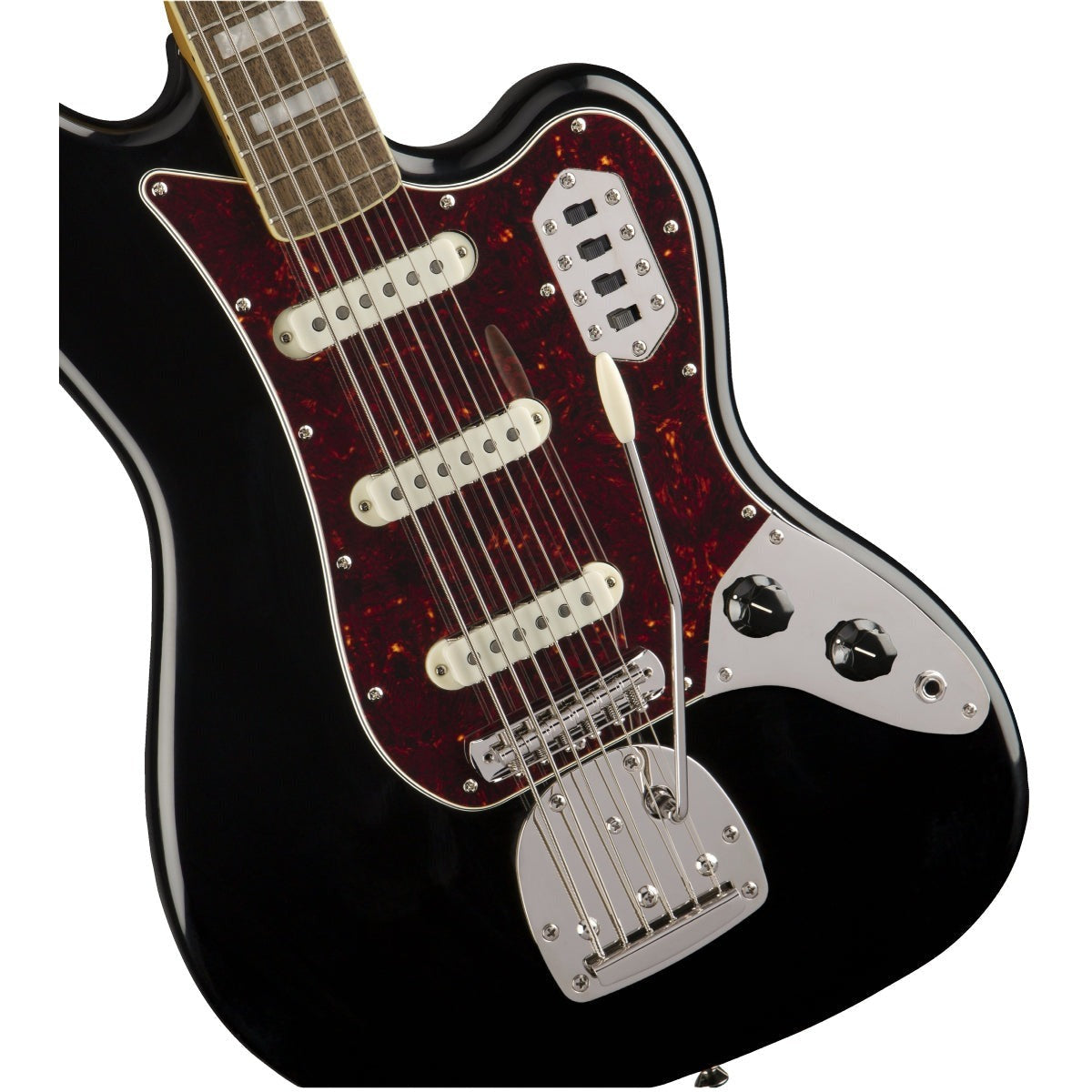 Đàn Guitar Bass 6 Dây Squier Squier Classic Vibe Bass VI, Laurel Fingerboard, Black
