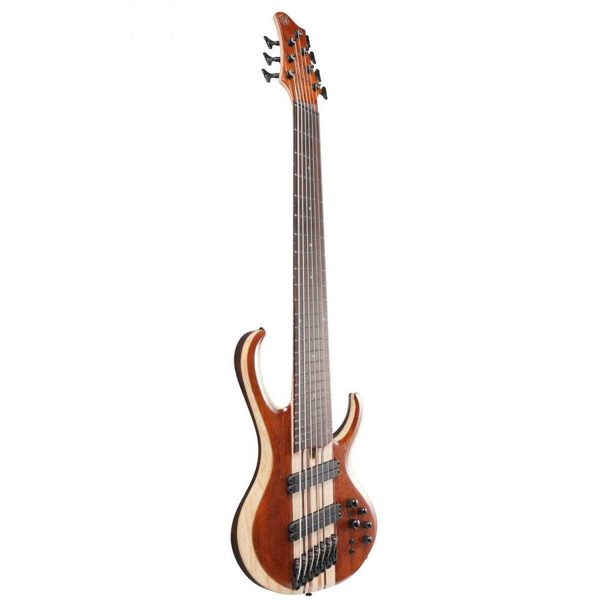 Đàn Guitar Bass 7 Dây Ibanez BTB7MS, Natural Mocha Low Gloss