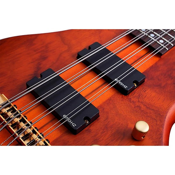 Đàn Guitar Bass 8 Dây Schecter Stiletto Studio 8, Satin Honey