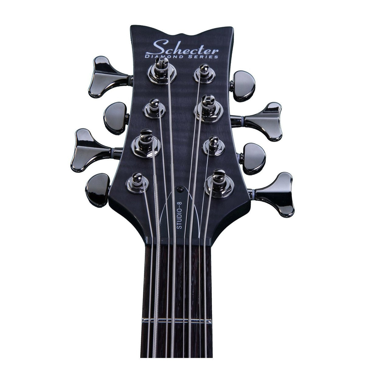 Đàn Guitar Bass 8 Dây Schecter Stiletto Studio 8, See Thru Black