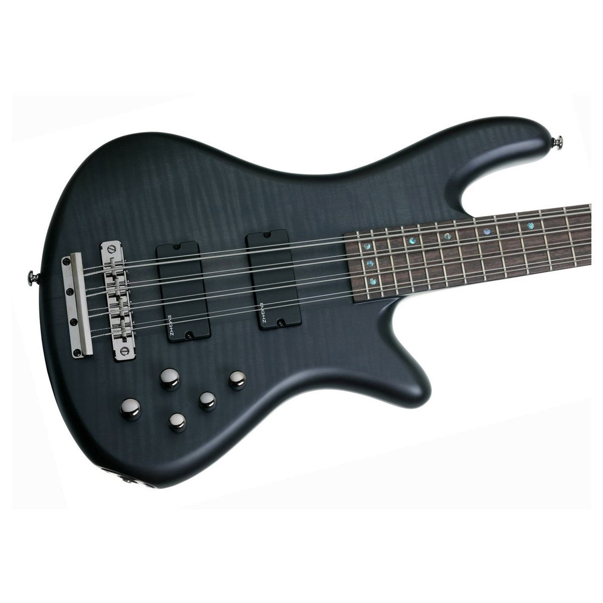Đàn Guitar Bass 8 Dây Schecter Stiletto Studio 8, See Thru Black