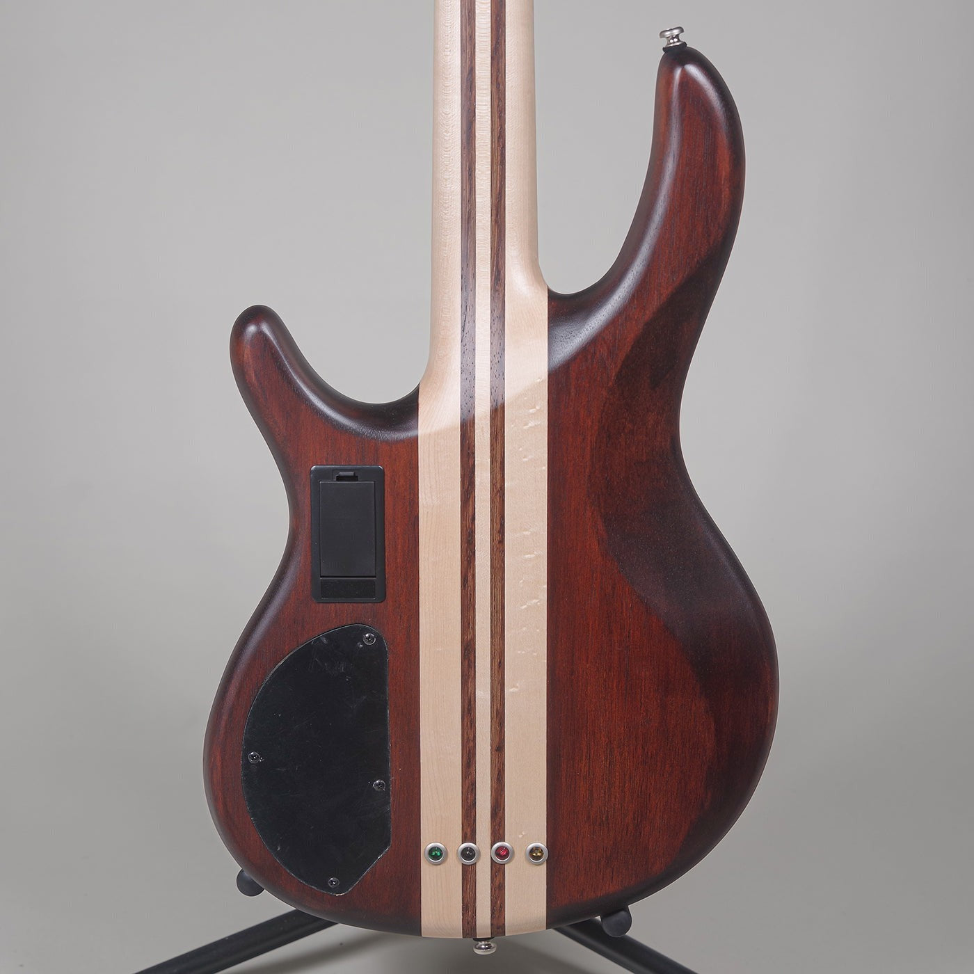 Đàn Guitar Bass Cort A4 Plus FMMH, Open Pore Black Cherry