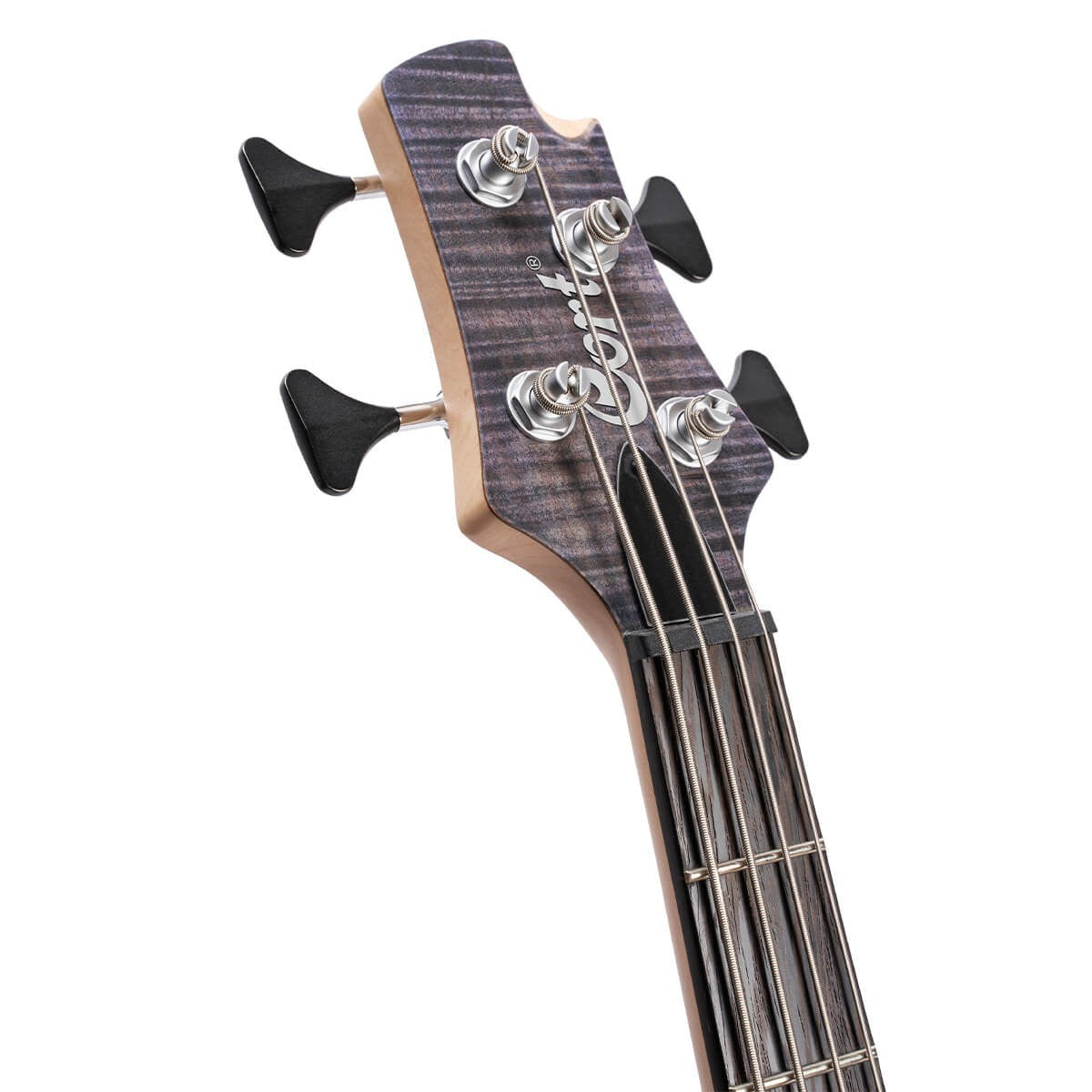 Đàn Guitar Bass Cort A4 Plus FMMH, Open Pore Blue Black