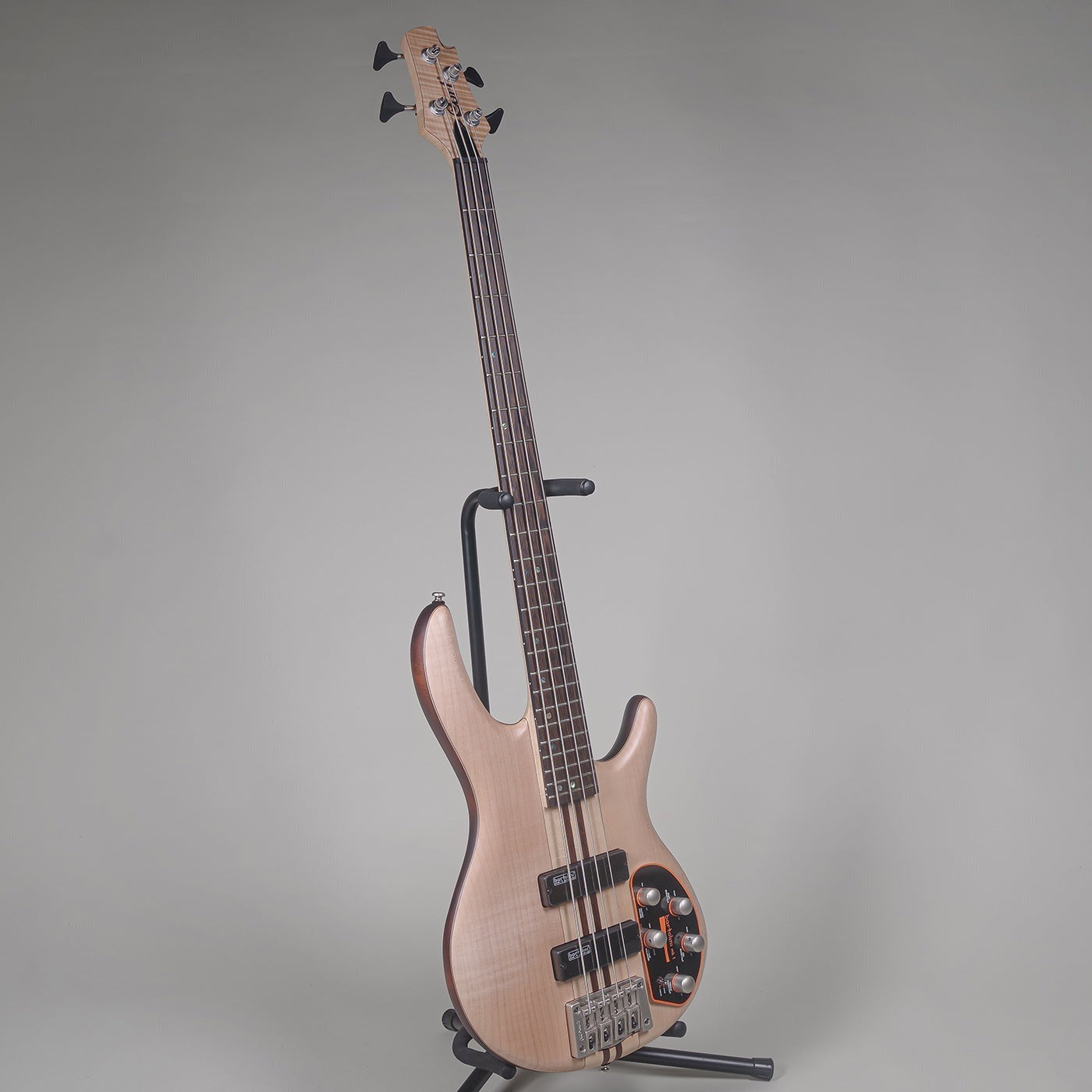 Đàn Guitar Bass Cort A4 Plus FMMH, Open Pore Natural