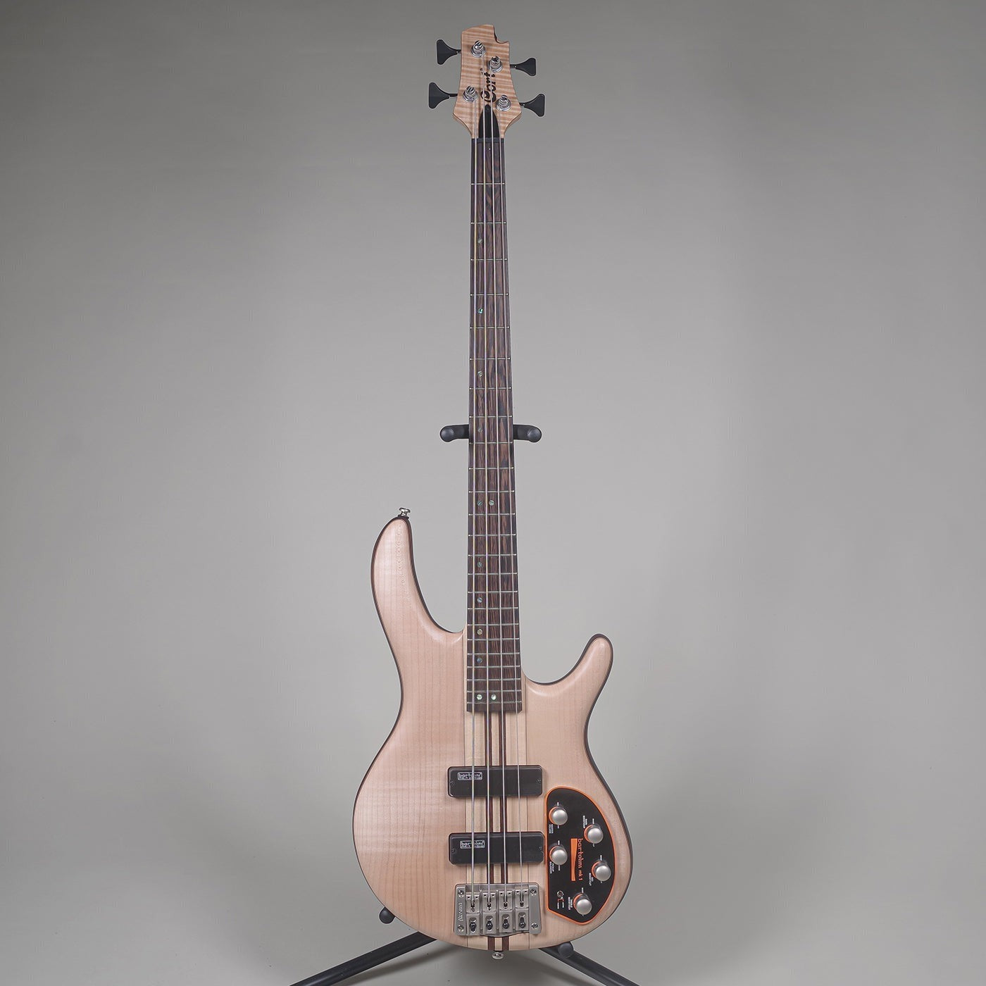 Đàn Guitar Bass Cort A4 Plus FMMH, Open Pore Natural