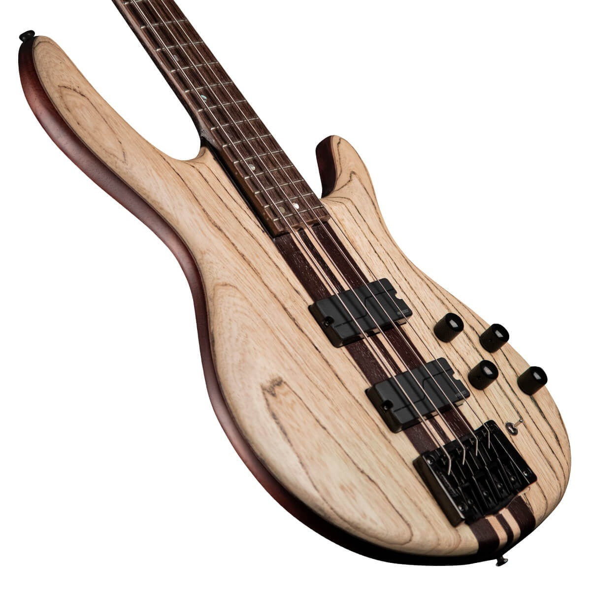 Đàn Guitar Bass Cort A4 Ultra Ash, Etched Natural Black