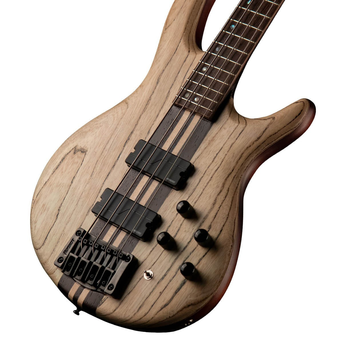 Đàn Guitar Bass Cort A4 Ultra Ash, Etched Natural Black
