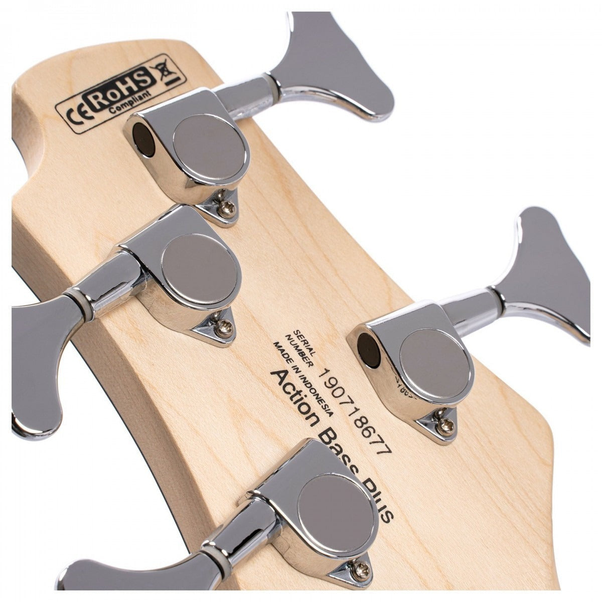 Đàn Guitar Bass Cort Action Bass Plus, Trans Red