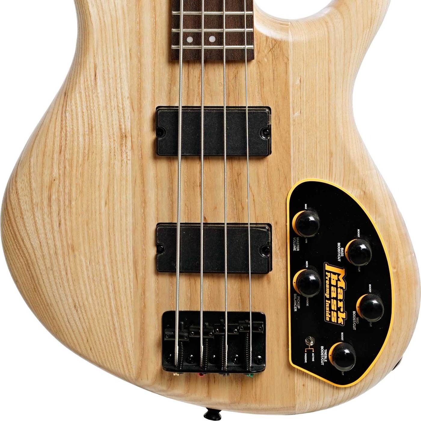Đàn Guitar Bass Cort Action DLX AS, Open Pore Natural