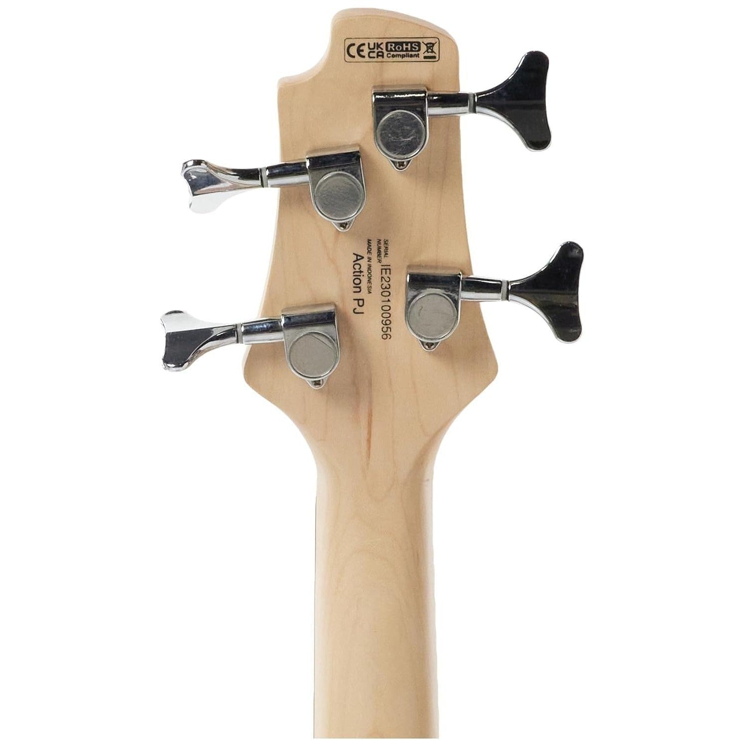Đàn Guitar Bass Cort Action PJ, Open Pore Black