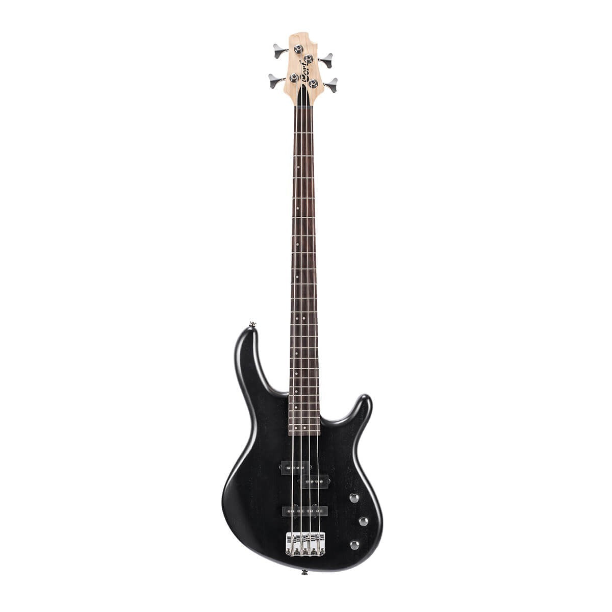 Đàn Guitar Bass Cort Action PJ, Open Pore Black