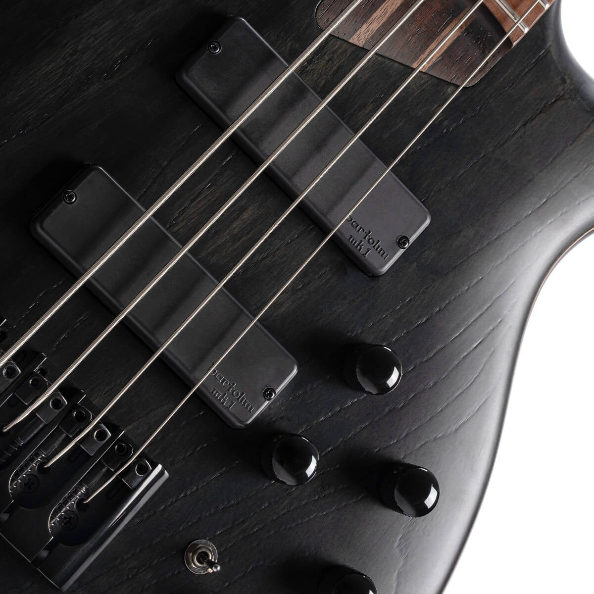 Đàn Guitar Bass Cort B4 Element, Open Pore Trans Black