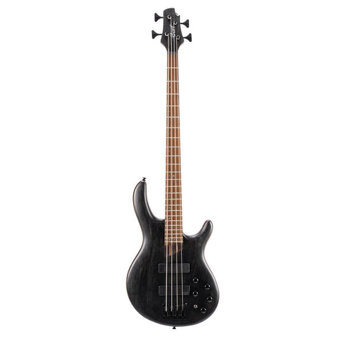 Đàn Guitar Bass Cort B4 Element, Open Pore Trans Black