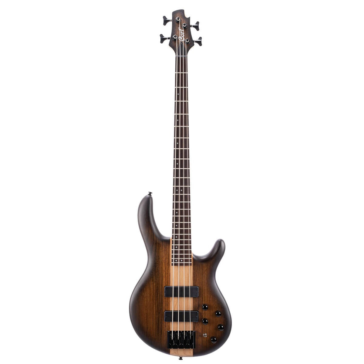 Đàn Guitar Bass Cort C4 Plus OVMH, Antique Brown Burst