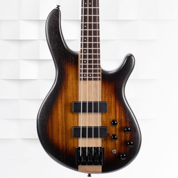 Đàn Guitar Bass Cort C4 Plus ZBMH, Open Pore Tabacco Burst