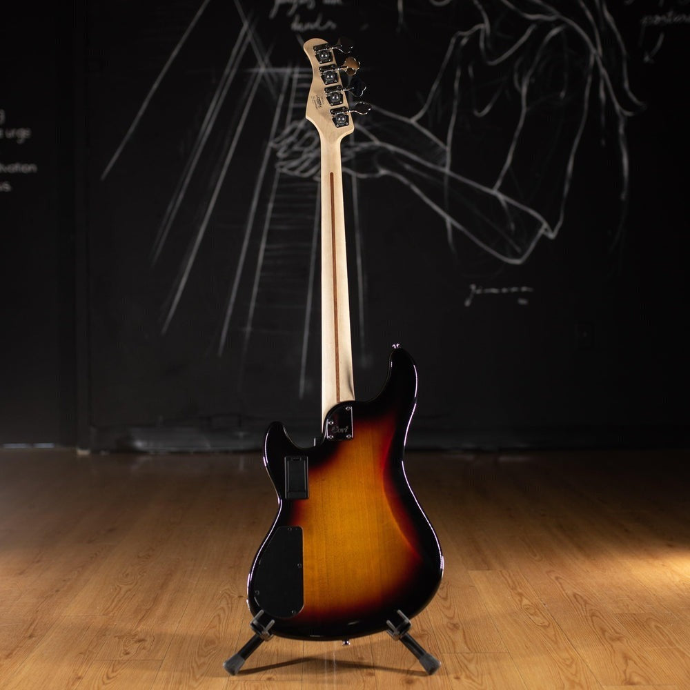 Đàn Guitar Bass Cort GB34JJ, 3 Tone Sunburst