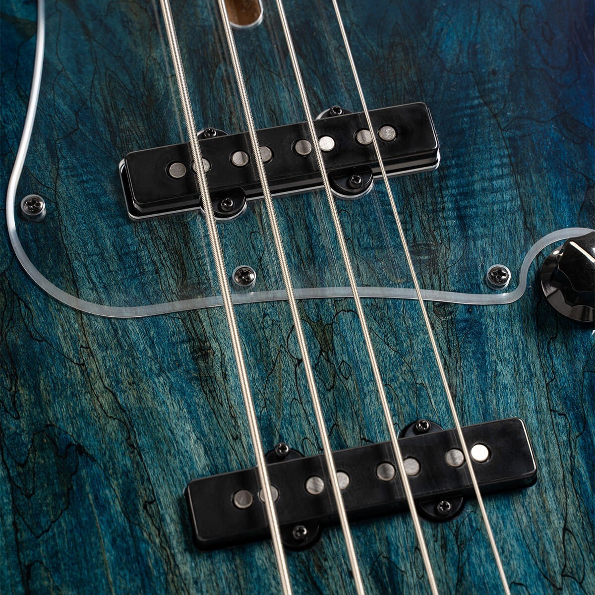 Đàn Guitar Bass Cort GB Fusion 4, Blue Burst