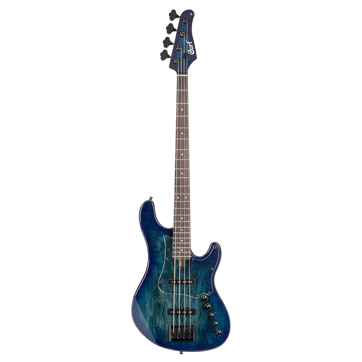 Đàn Guitar Bass Cort GB Fusion 4, Blue Burst