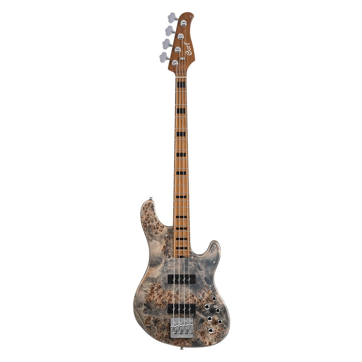 Đàn Guitar Bass Cort GB Modern 4, Open Pore Charcoal Gray