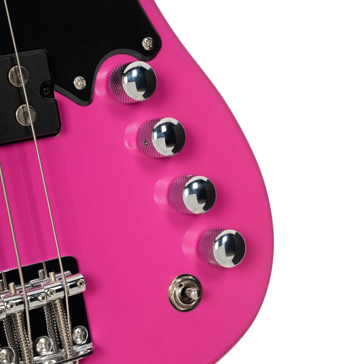 Đàn Guitar Bass Cort GB Short Scale, Fandango Purple