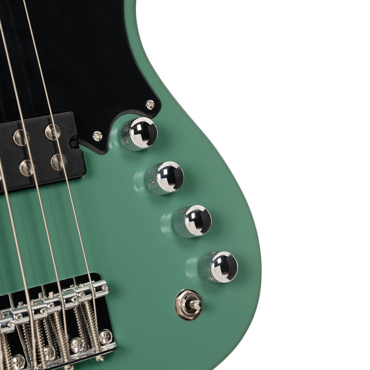 Đàn Guitar Bass Cort GB Short Scale, Forest Green