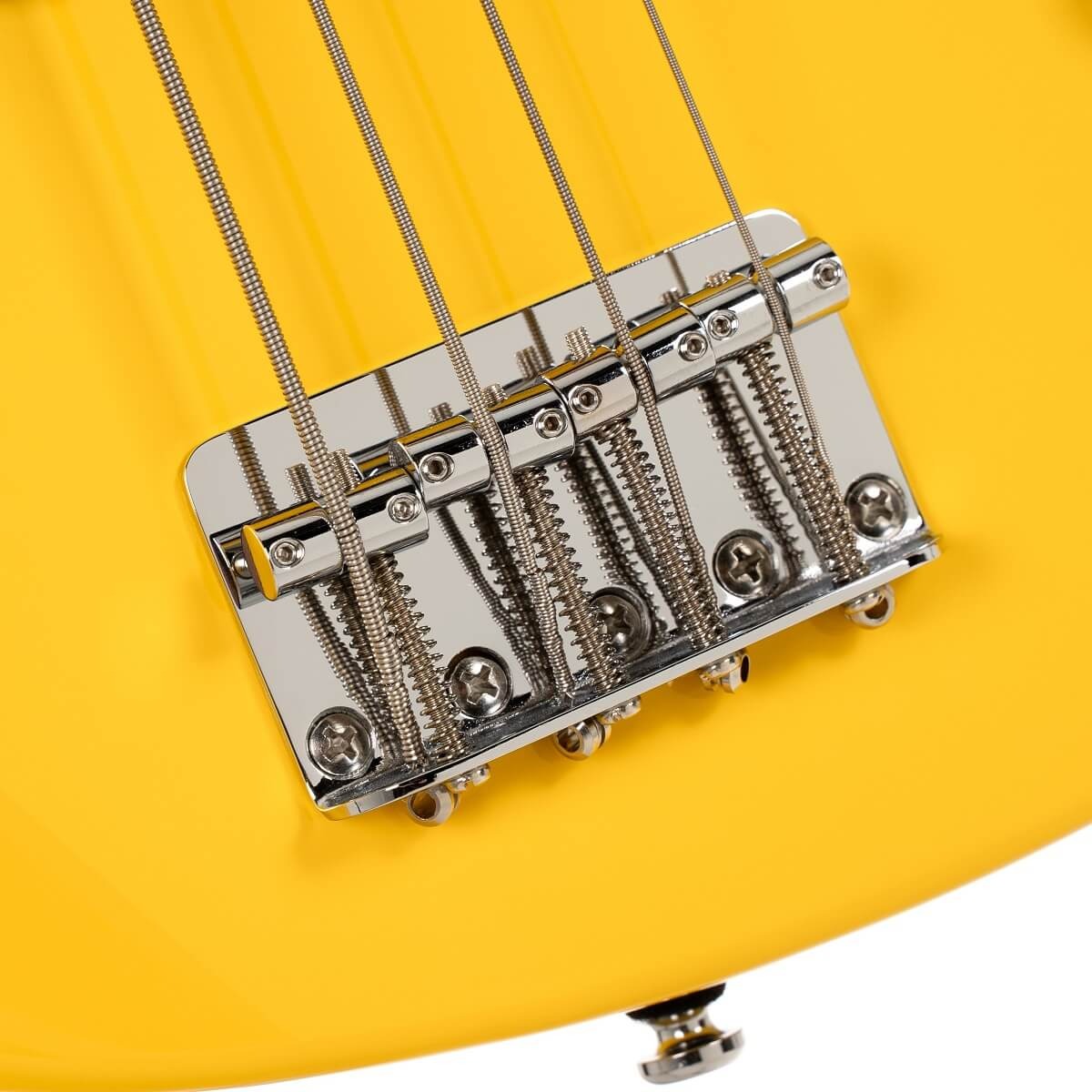 Đàn Guitar Bass Cort GB Short Scale, Yellow Crush
