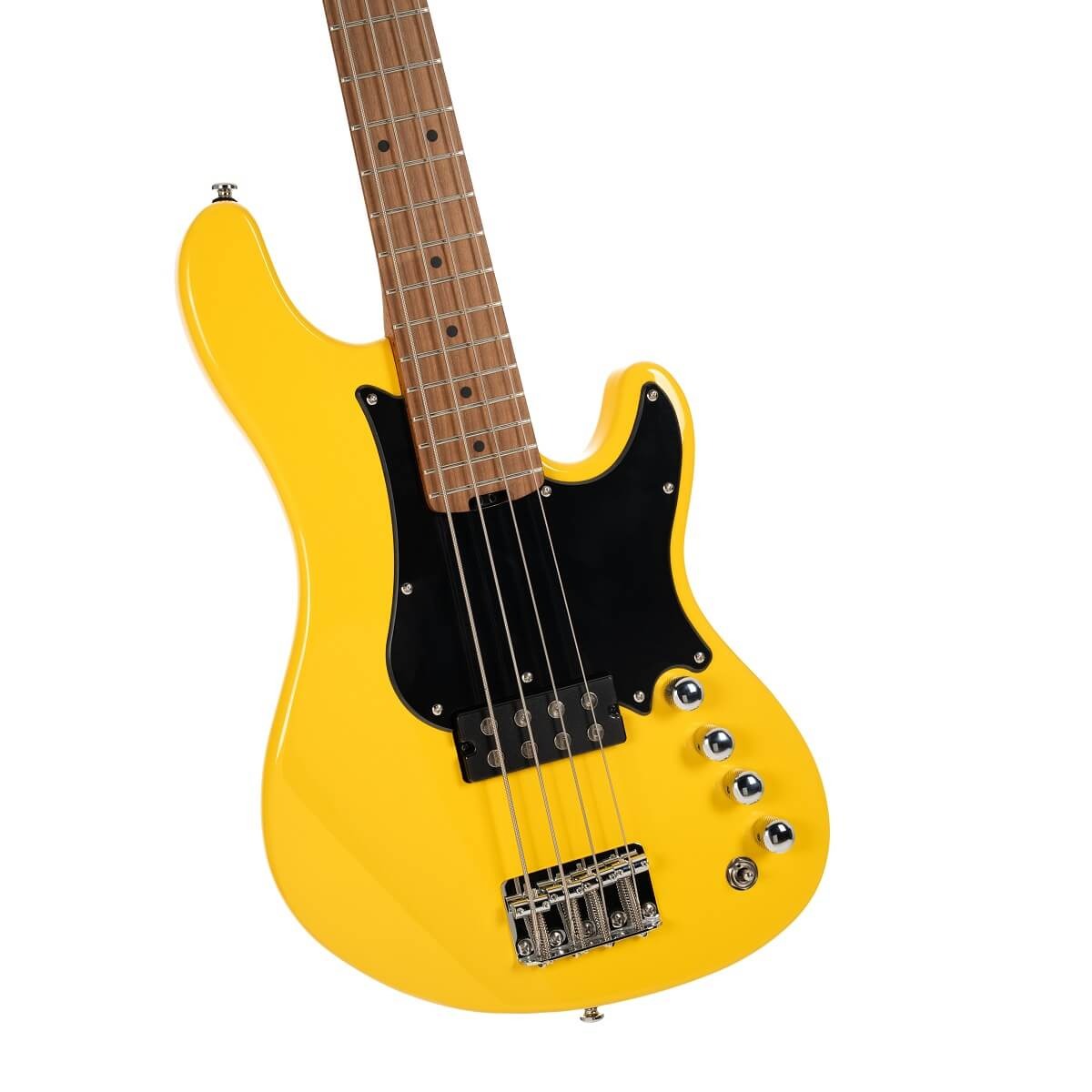 Đàn Guitar Bass Cort GB Short Scale, Yellow Crush