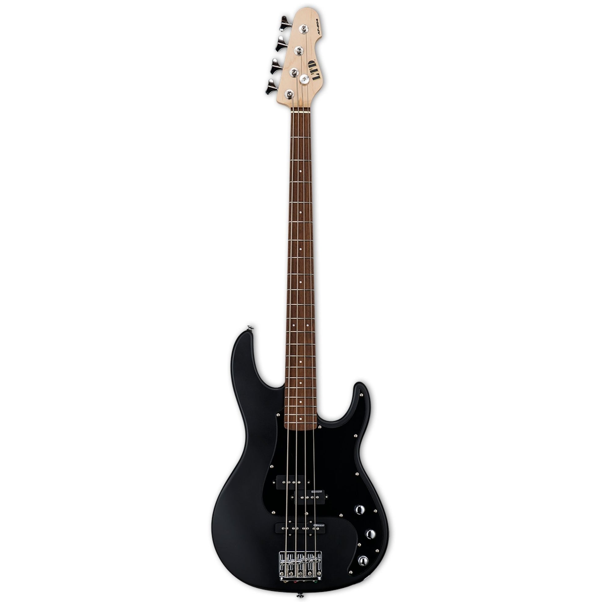 Đàn Guitar Bass ESP LTD AP 204, Black Satin