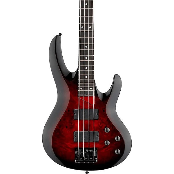 Đàn Guitar Bass ESP LTD B204DX, Red Burst