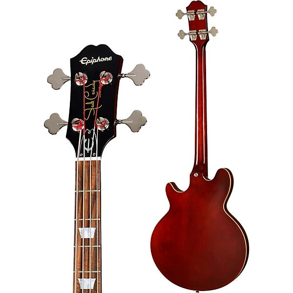 Đàn Guitar Bass Epiphone Jack Casady, Sparkling Burgundy