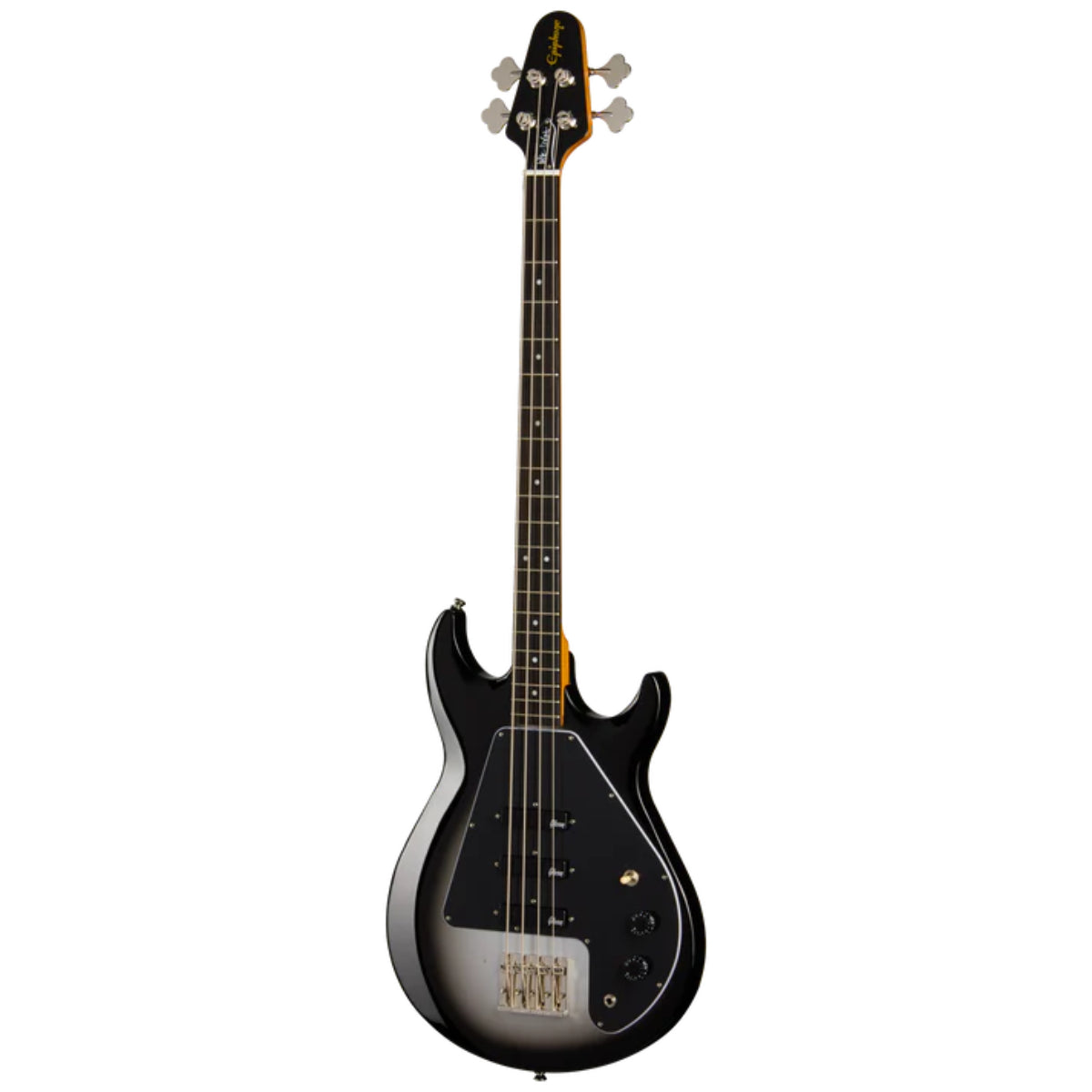 Đàn Guitar Bass Epiphone Mike Dirnt Grabber G3, Silverburst