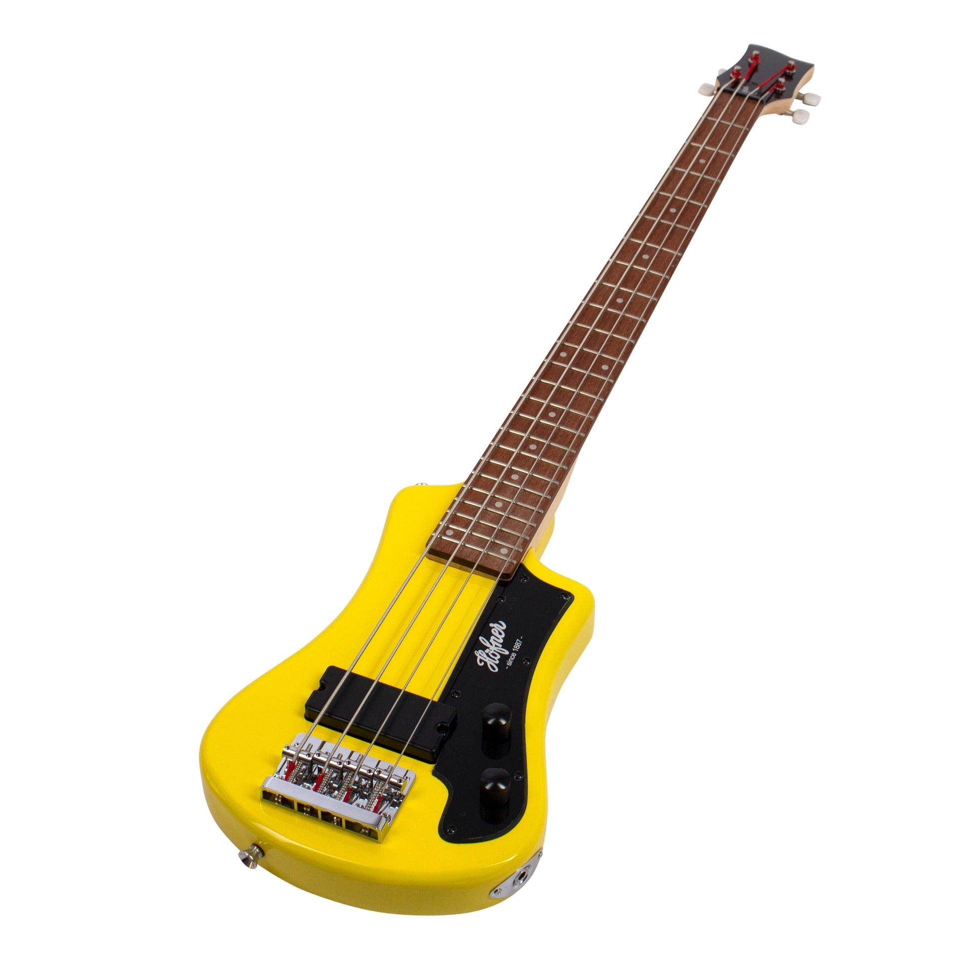 Đàn Guitar Bass Hofner HCT Shorty Bass, Rapeseed Yellow
