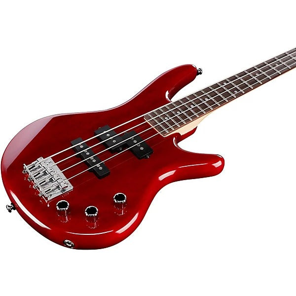 Đàn Guitar Bass Ibanez GSRM20, Transparent Red