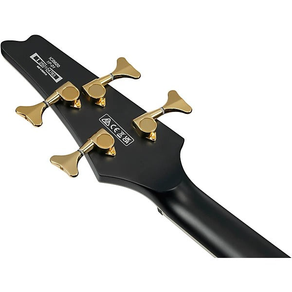 Đàn Guitar Bass Ibanez ICB620, Black Flat