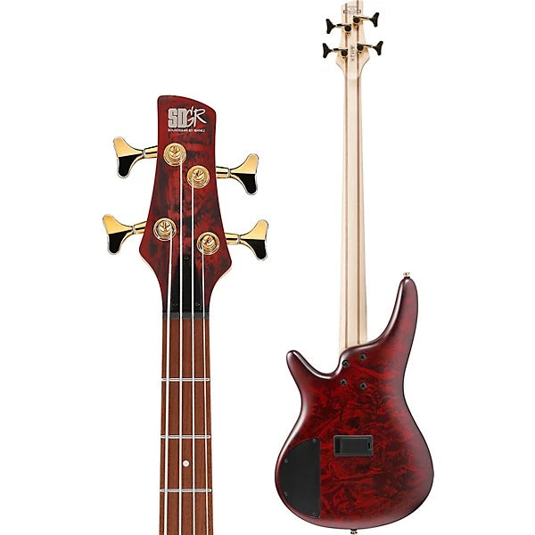 Đàn Guitar Bass Ibanez SR300EDX, Wine Red Frozen Matte
