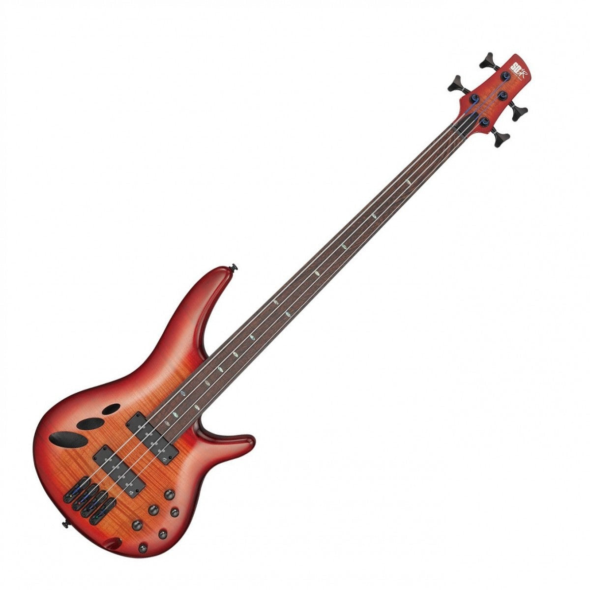 Đàn Guitar Bass Ibanez SRD900F, Panga Panga Fingerboard, Brown Topaz Burst Low Gloss